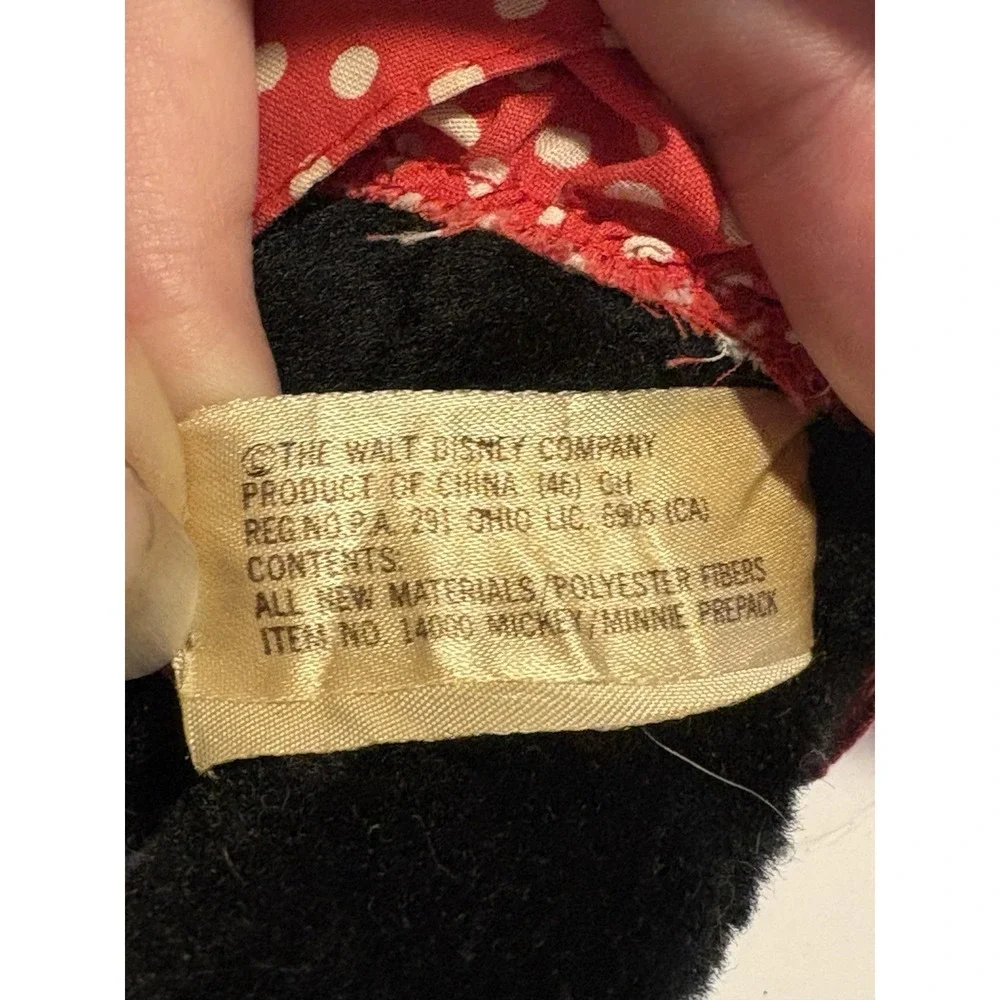 Vintage‎ Disney Applause Minnie Mouse Plush